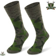Zimowe skarpety myśliwskie CCS - kamuflaż