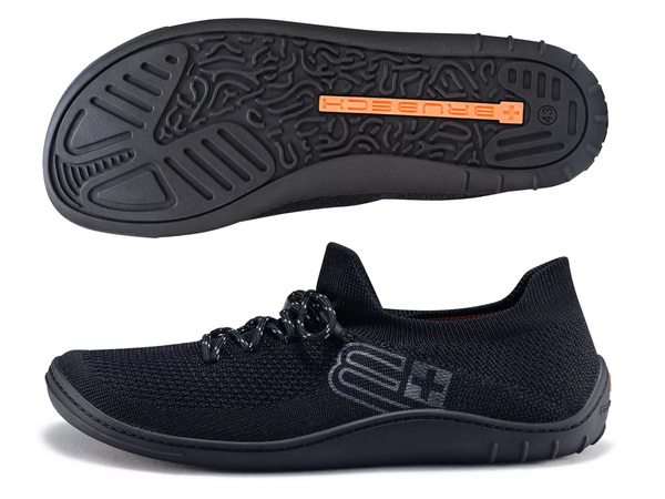 Buty męskie Brubeck Merino Barefoot SH5009M - czarne