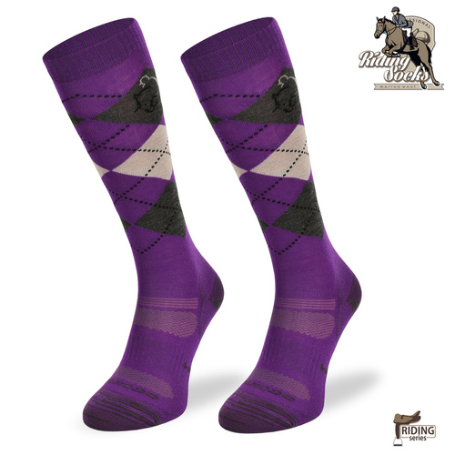 Podkolanówki jeździeckie SPJW – 40% wełny merino