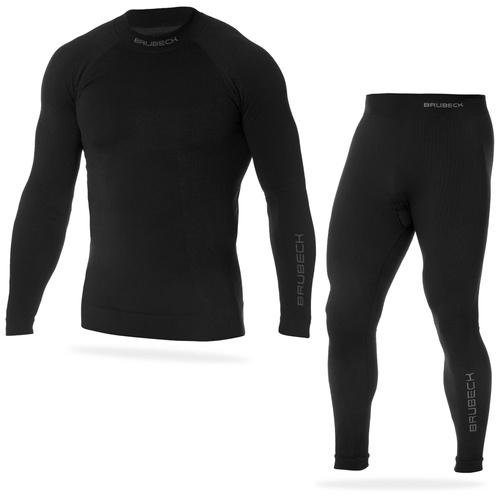 Komplet termoaktywnej bielizny narciarskiej BRUBECK Thermo Extreme - męski