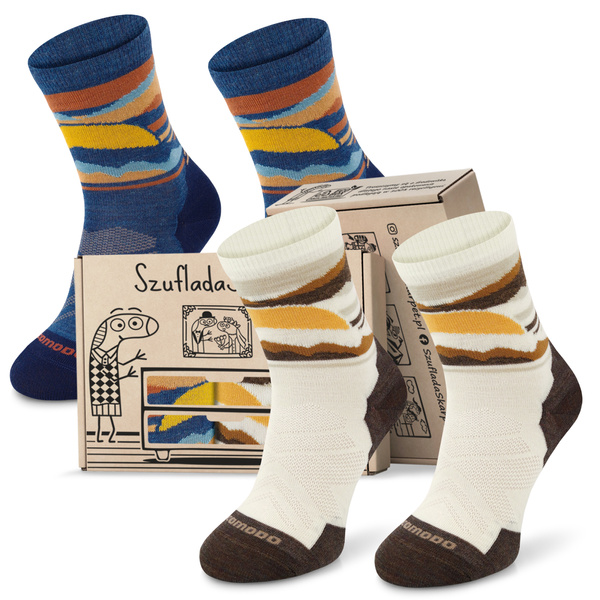 Zestaw skarpet trekkingowych w pudełku - TRE18 