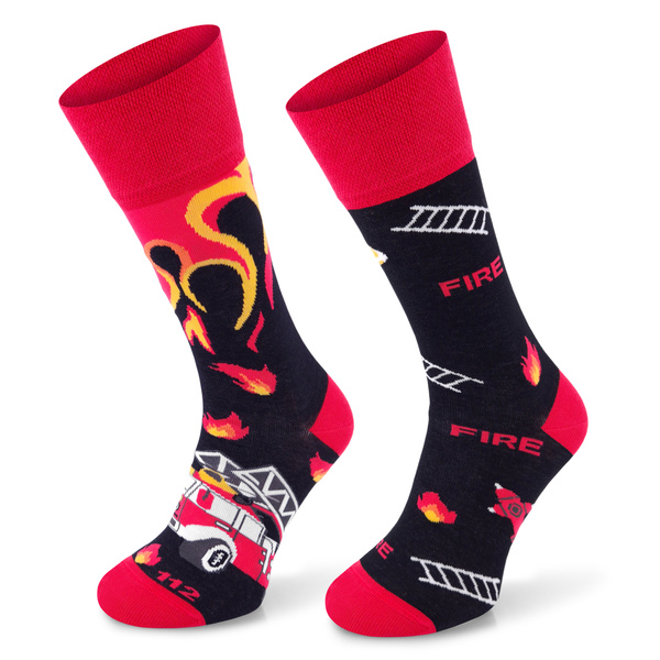 Kolorowe skarpetki – Straż pożarna, OSP