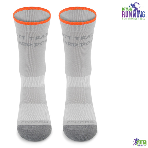 Termoaktywne skarpety do biegania Comodo RUN 15 Running DryMotion - Steel Mist