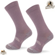 Skarpety trekkingowe TRE20 - 38% wełny merino - liliowy