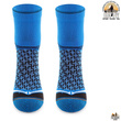 Letnie skarpety trekkingowe TREUL03 - niebieskie