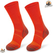 Skarpety trekkingowe COMODO TRE12 - 70% merino - pomarańczowe