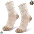Skarpety trekkingowe TRE29 All Trail Hiker Thin Merino i Alpaka - beżowe
