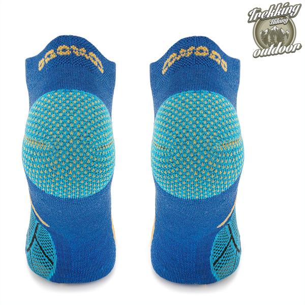Zestaw krótkich skarpet trekkingowych TREUL01 - 70% merino - niebieskie / 2 PAK