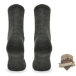 Skarpety TRE7 ciemny szary 50% merino + Climayarn