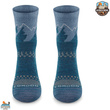 Skarpety trekkingowe TRE29 All Trail Hiker Thin Merino i Alpaka - niebieskie