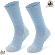 Skarpety trekkingowe COMODO TRE12 - 70% merino - błękitne