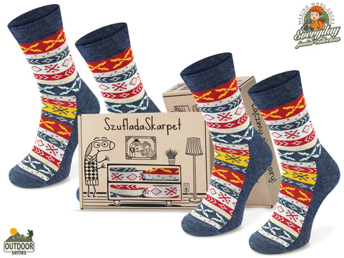 Zestaw skarpet dziecięcych w pudełku - EVR01