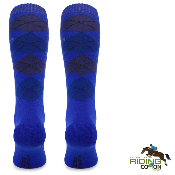 Podkolanówki jeździeckie SPDJ – w romby