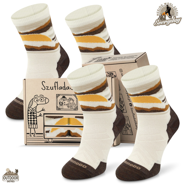 Zestaw skarpet trekkingowych w pudełku - TRE18