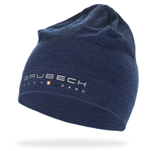 Termoaktywna czapka wełniana BRUBECK merino wool
