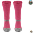 Grube zimowe skarpety trekkingowe TRE9 - różowe