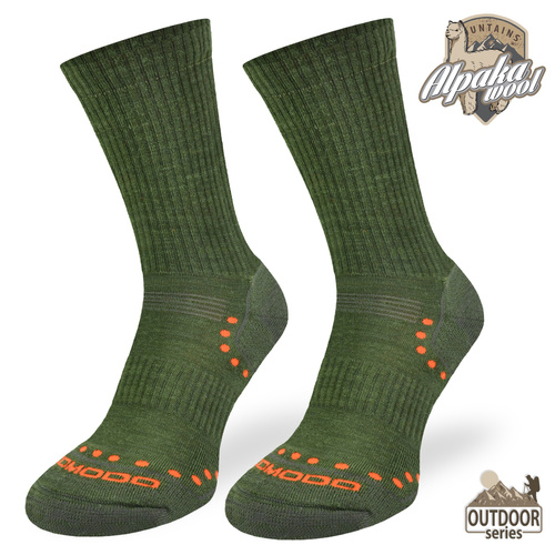 Skarpety trekkingowe - khaki