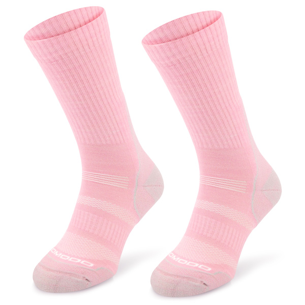Skarpety trekkingowe COMODO TRE12 - 70% merino - różowe