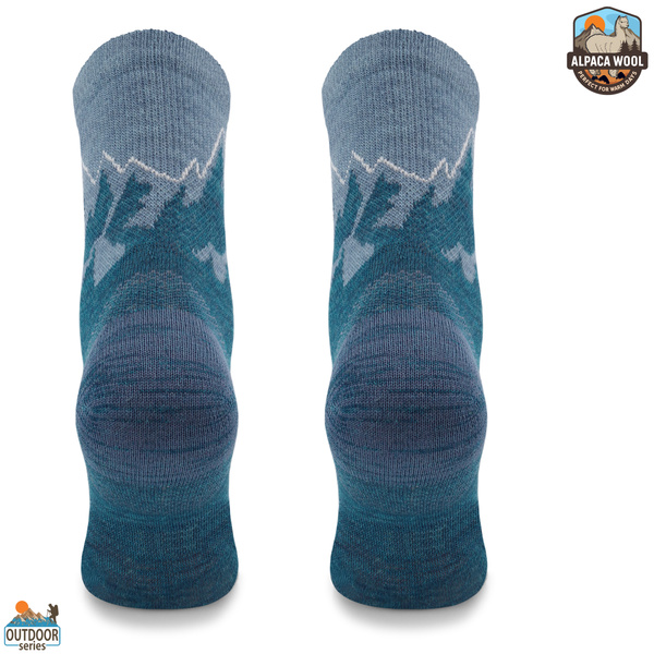 Skarpety trekkingowe TRE29 All Trail Hiker Thin Merino i Alpaka - niebieskie