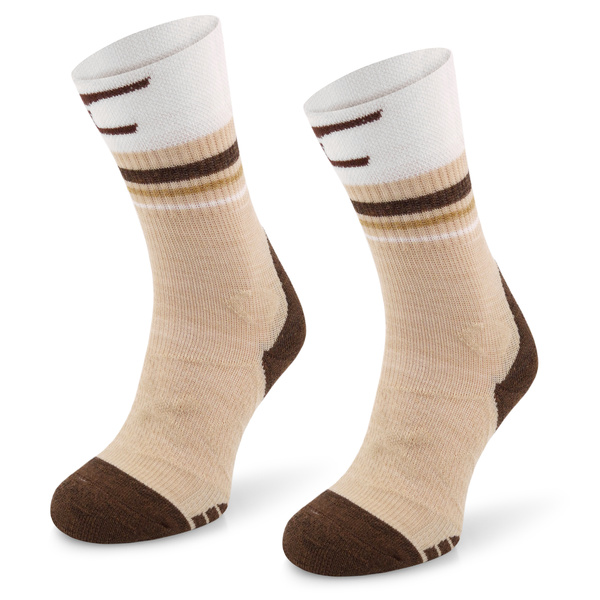 Skarpety trekkingowe TRE28 ClimaComfort TRAIL PRO - biało/beżowe