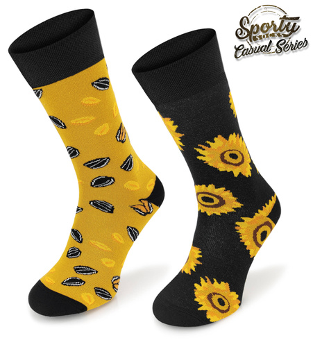 Kolorowe skarpetki – Słoneczniki, Wiosna