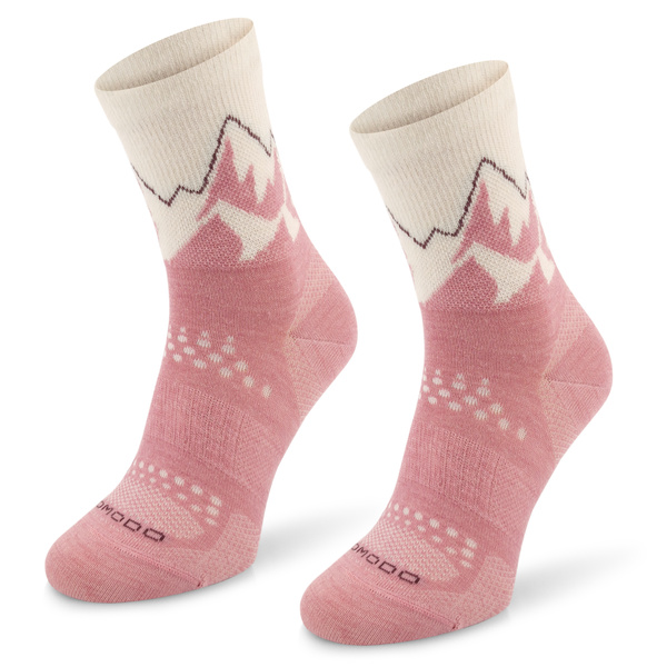 Skarpety trekkingowe TRE29 All Trail Hiker Thin Merino i Alpaka - różowy