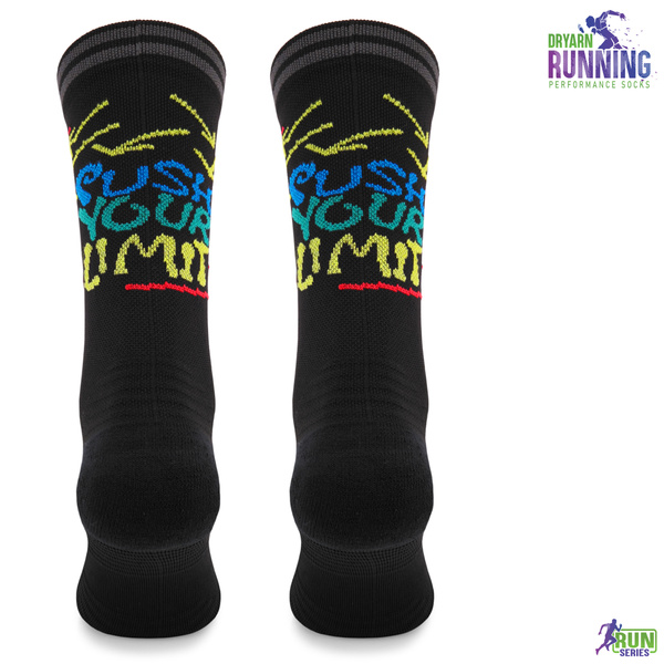 Termoaktywne skarpety do biegania Comodo RUN 15 Running DryMotion - Jet Black