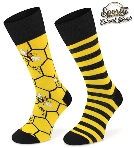 Kolorowe skarpetki – Jakie pszczoły, taki miód