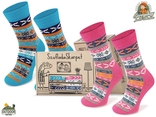 Zestaw skarpet dziecięcych w pudełku - EVR01