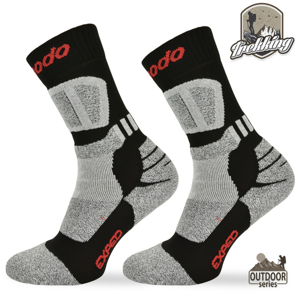 Skarpety trekkingowe COMODO STT DryTex – czarne