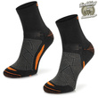 Zestaw skarpet trekkingowych TREUL02 - 70% merino - czarne / 2 PAK