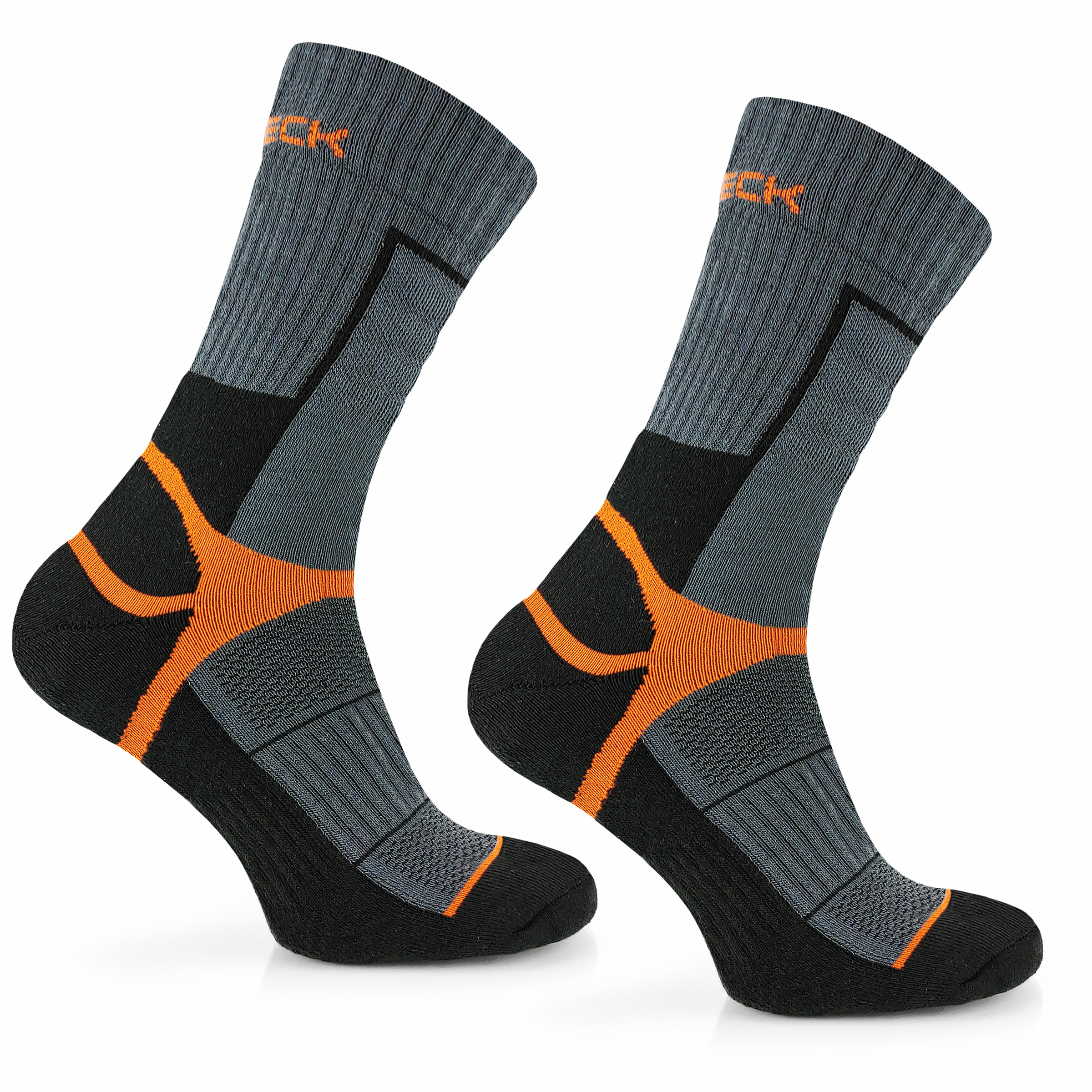 Uniwersalne skarpety BRUBECK Protect, zaprojektowane do całorocznego użytku w pracy, zarówno w pomieszczeniach, jak i na zewnątrz