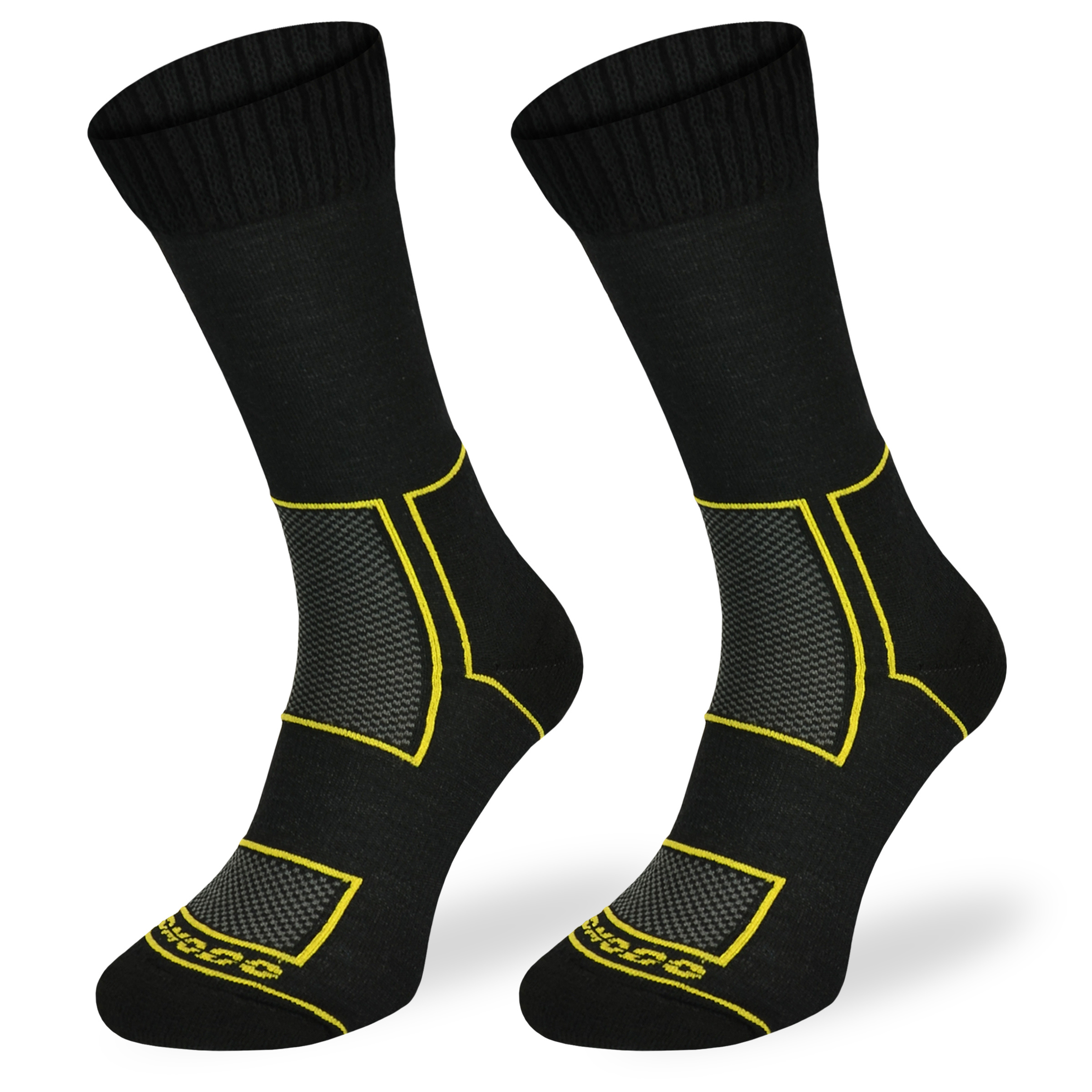 Comodo SMWB Haevy Duty: skarpety robocze na sezon przejściowy, z wysokogatunkowej wełny merynosowej i akrylu.