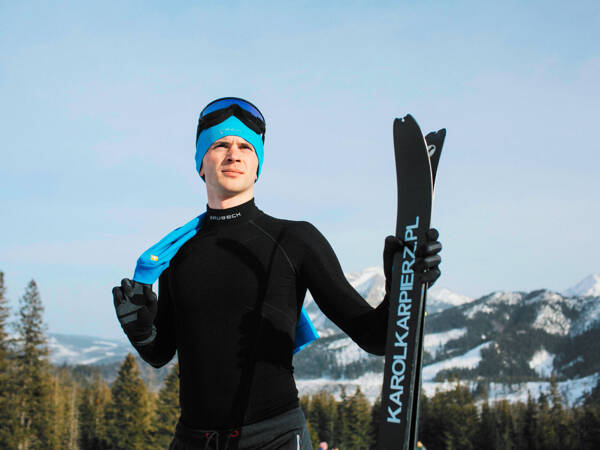 Termoaktywna bluza narciarska BRUBECK Thermo Extreme - męska