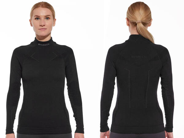 Termoaktywna bluza zimowa BRUBECK Extreme Merino - damska