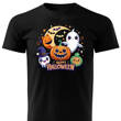 Koszulka bawełniana T-shirt nadruk HAPPY HALLOWEEN