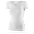 Koszulka damska T-shirt BRUBECK Comfort Merino - kremowa