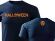 T-shirt granatowy – Halloween / H01